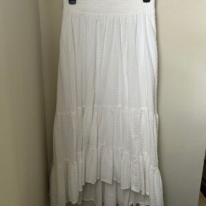 White Maxi Skirt